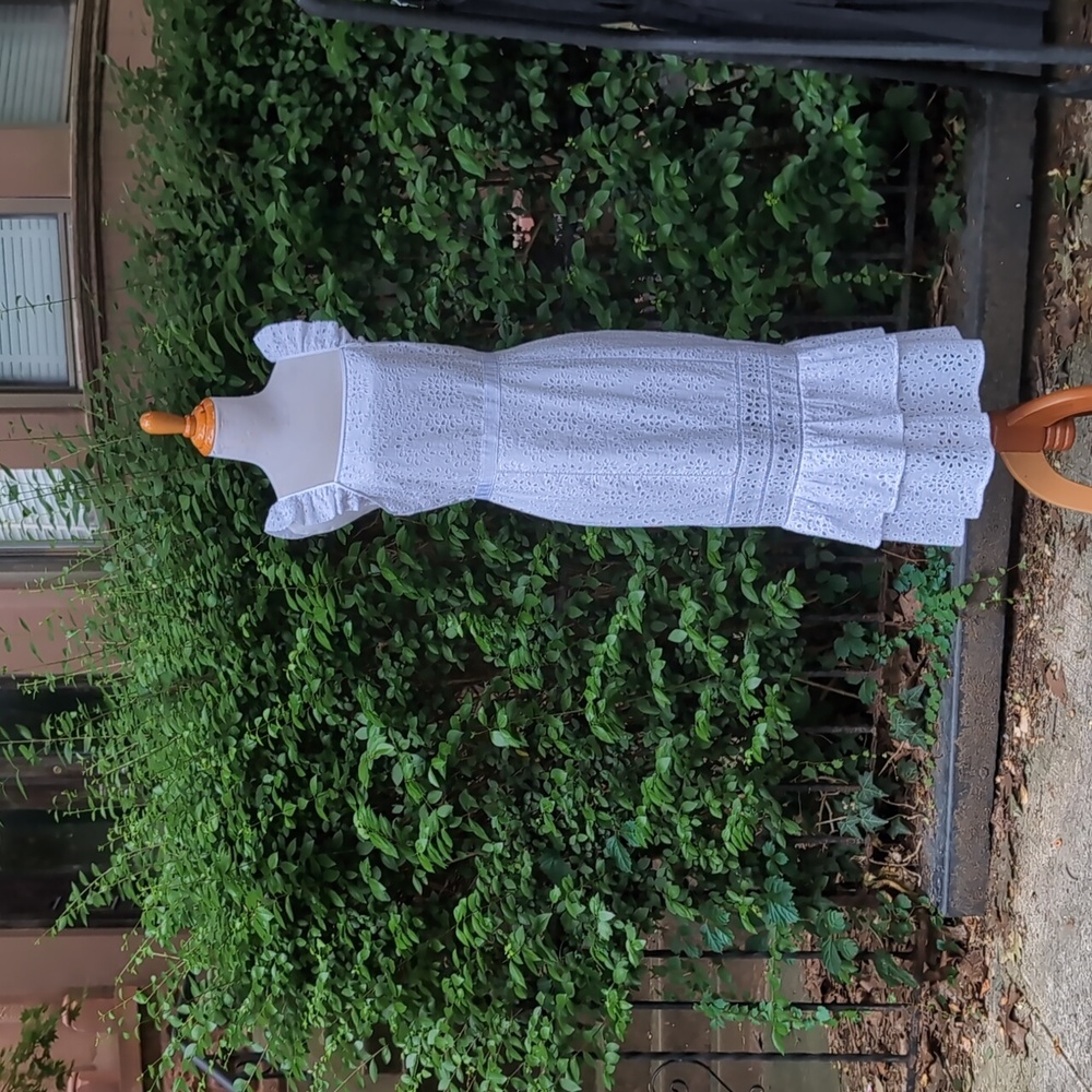 Banana Republic white dress